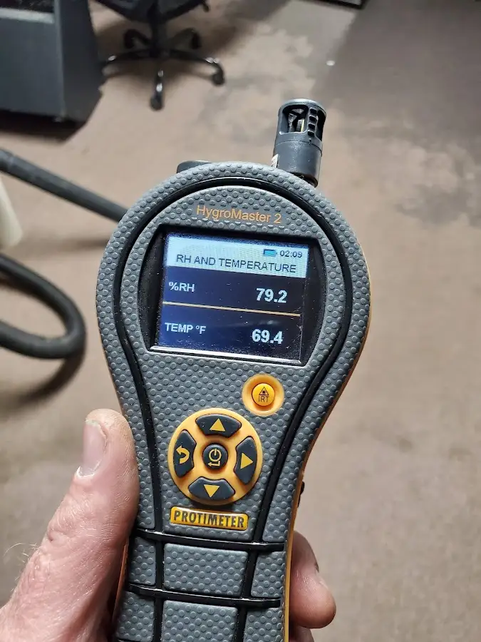 Moisture meter humidity assessment for Fire & Smoke Damage Restoration in Wilkins